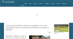 Desktop Screenshot of allevamentoimandorli.it